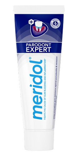 Zubná pasta meridol  Parodont Expert na ochranu ďasien a zubov.