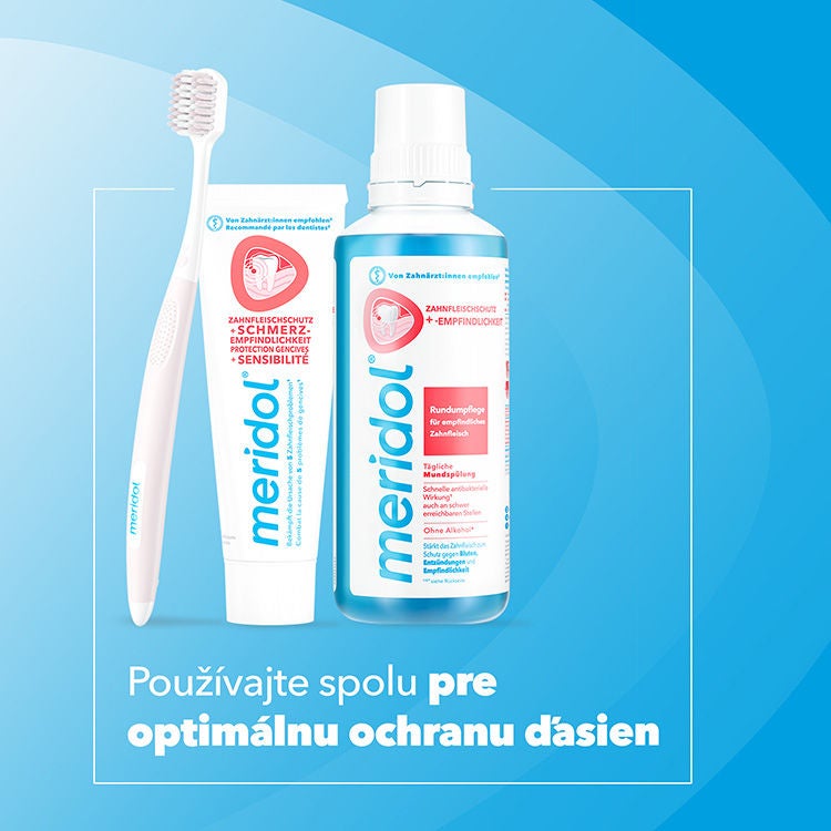 Pouzivajte spolu pre optimalnu ochranu dasien