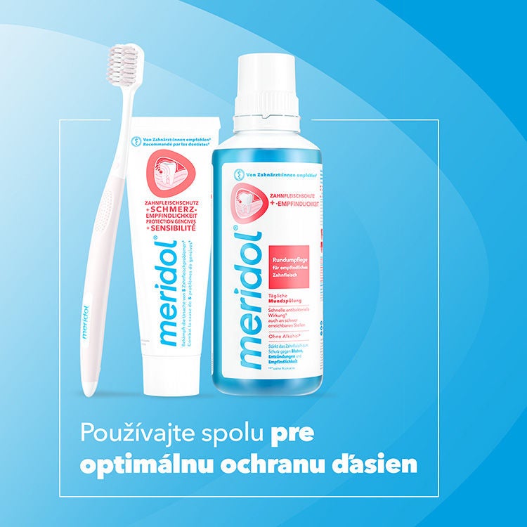 Pouzivajte spolu pre optimalnu ochranu dasien