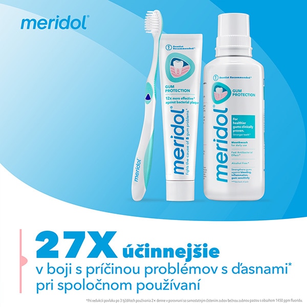 Zubná pasta meridol® Ochrana ďasien