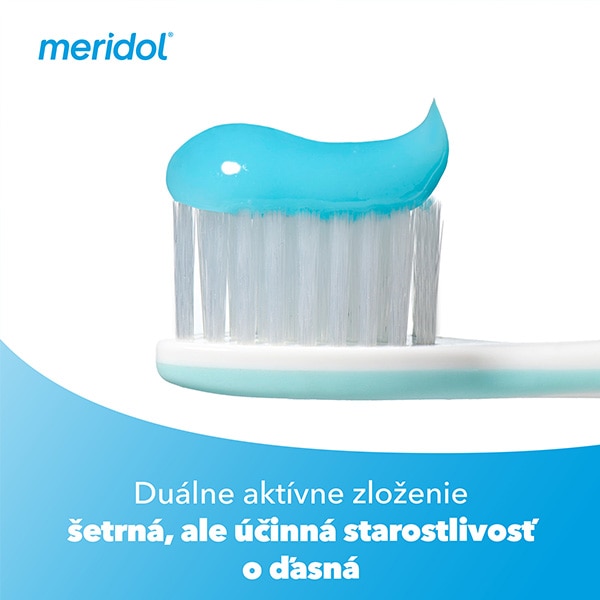 Zubná pasta meridol® Ochrana ďasien + jemné bielenie