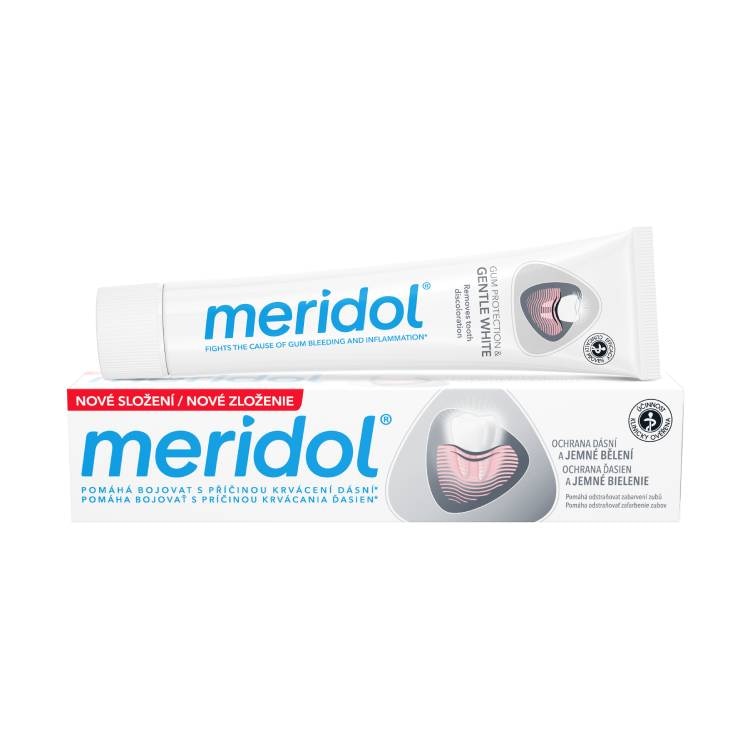 meridol® Gum Protection & Gentle White zubná pasta na ochranu ďasien a jemné bielenie