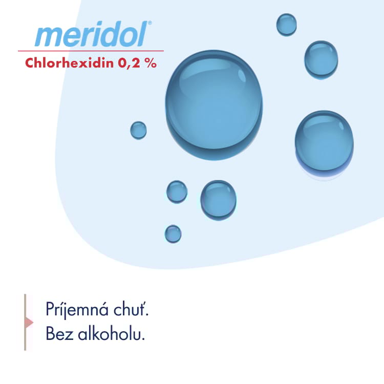 meridol® med CHX 0.2% ústna voda