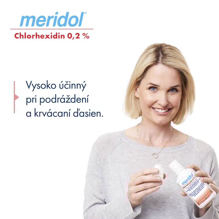 meridol® med CHX 0.2% ústna voda