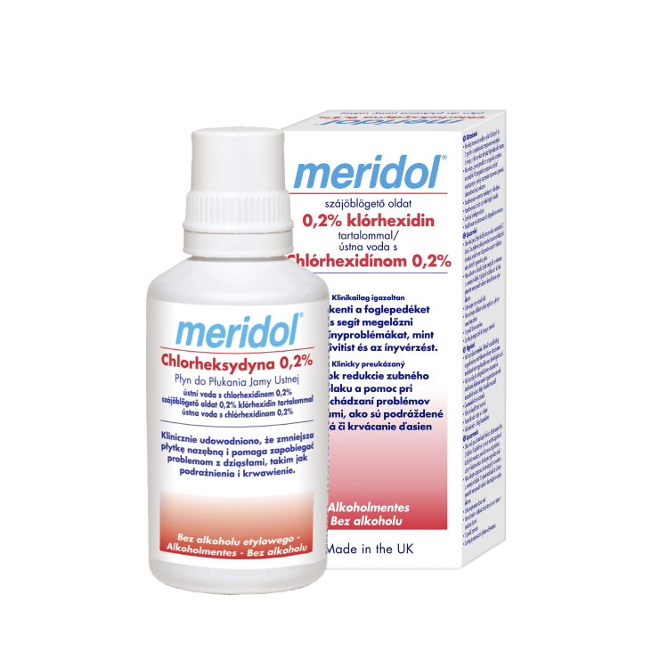 meridol® med CHX 0.2% ústna voda
