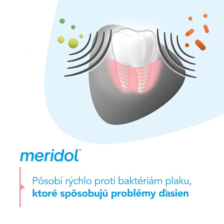 meridol® Gum Protection & Gentle White zubná pasta na ochranu ďasien a jemné bielenie
