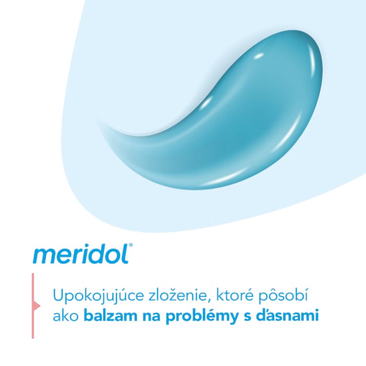 meridol® Gum Protection & Gentle White zubná pasta na ochranu ďasien a jemné bielenie