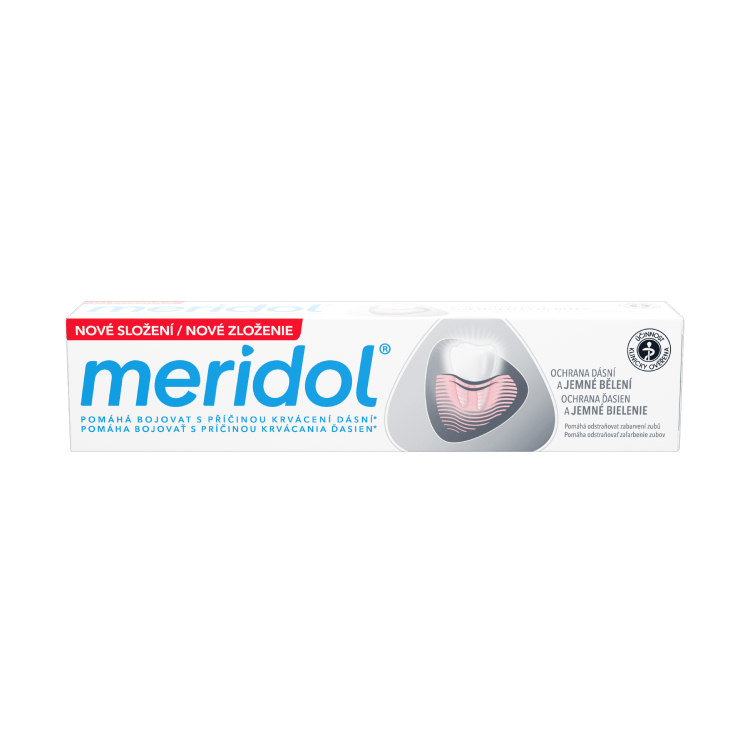 meridol® Gum Protection & Gentle White zubná pasta na ochranu ďasien a jemné bielenie